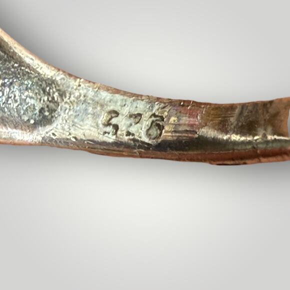 Vintage Sterling Silver Yin Yang Ring Size 3,5 Spiritual Boho Symbol Jewelry - Picture 5 of 7